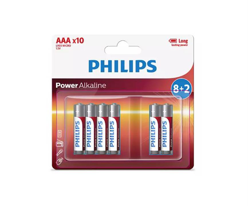 باتری فیلیپس Power Alkaline AAA LR03P16BP/97