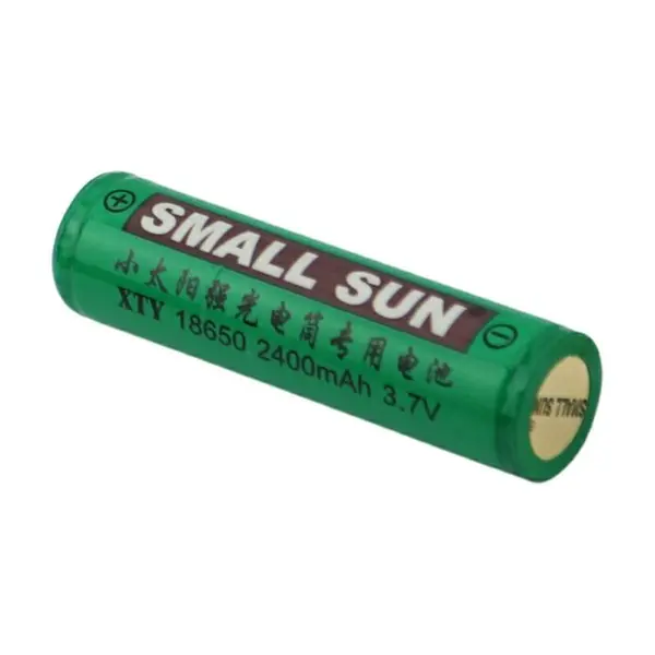 باتری لیتیومی شارژی Small Sun 18650 2400mAh - 3