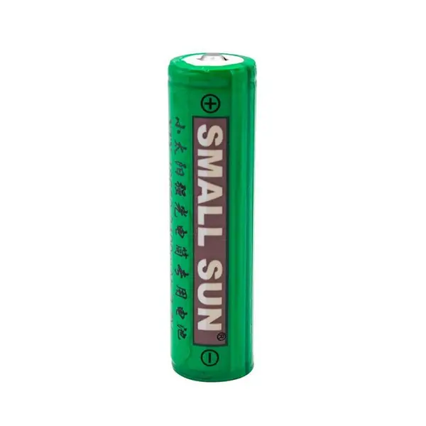 باتری لیتیومی شارژی Small Sun 18650 2400mAh - 2