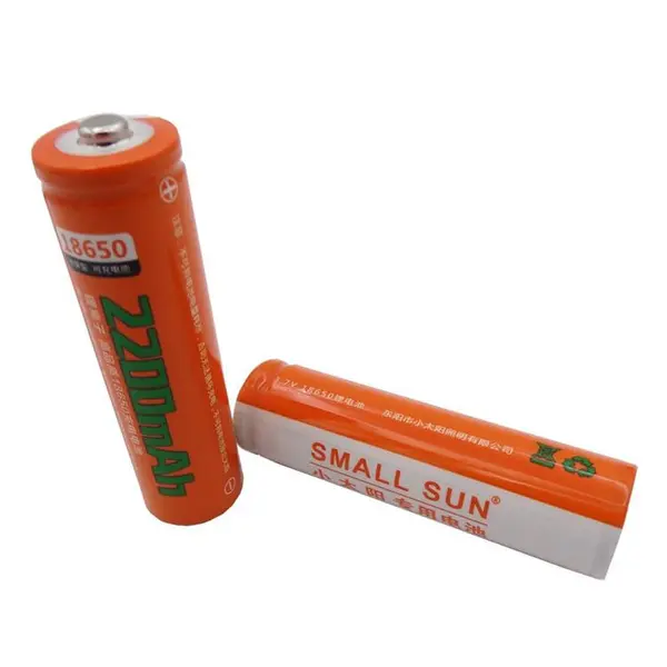 باتری شارژی لیتیوم یون Small Sun مدل 18650 2200MAH - 2