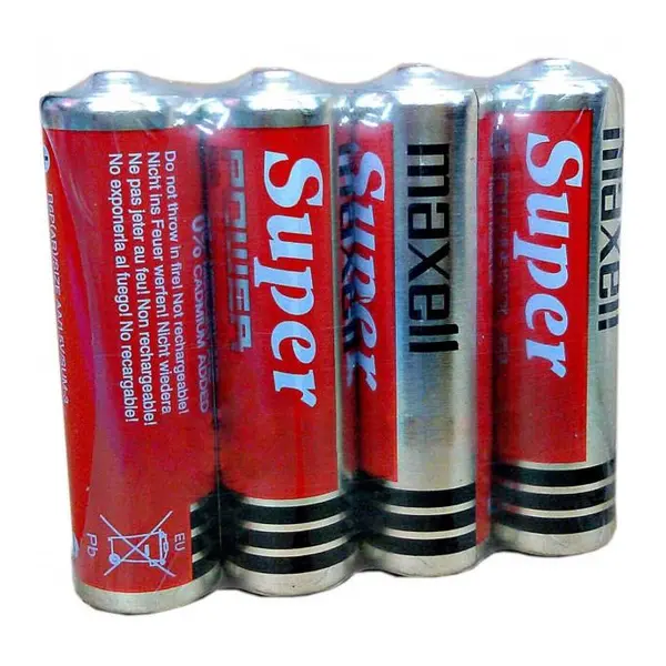 باتری قلمی مکسل مدل Super Power Ace بسته 4 عددی - 3