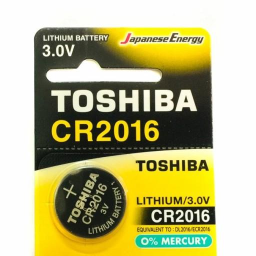 باتری سکه ای TOSHIBA مدل CR2016 تک عددی