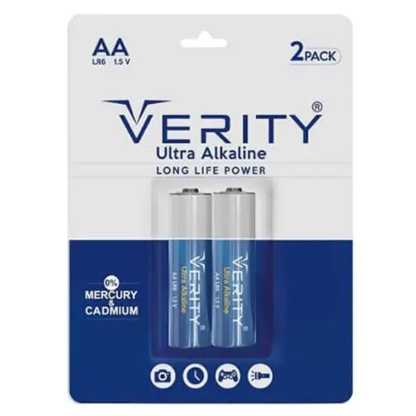باتری قلمی وریتی Ultra Alkaline بسته 2 عددی - 2