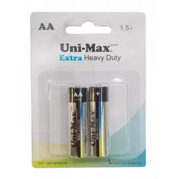 باتری قلمی Uni-Max مدل Extra Heavy Duty UB-R6P-BP2B