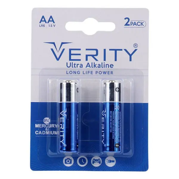 باتری قلمی ورایتی Verity Ultra Alkaline AA