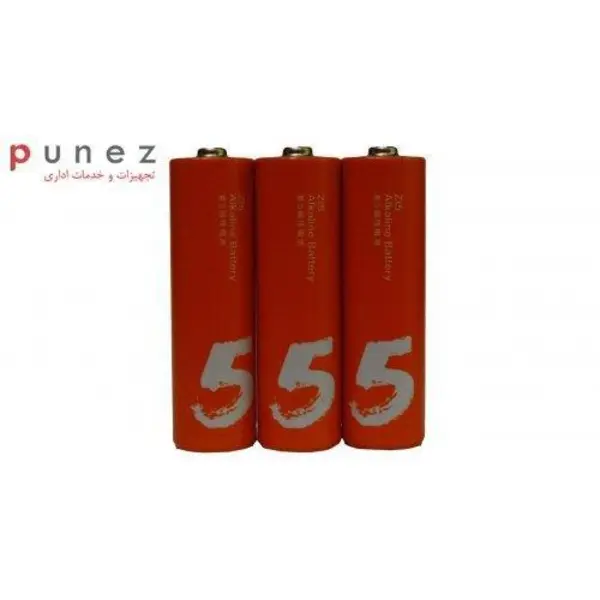 باتری قلمی آلکالین شیاومی مدل Z15 بسته 3 عددی