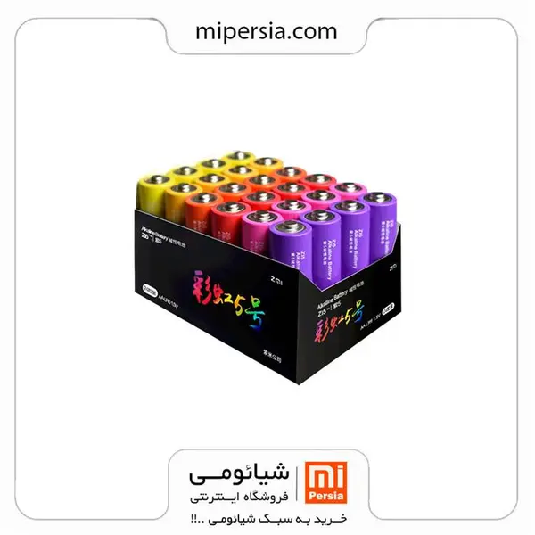 باتری نیم قلمی قابل شارژ شیائومی مدل ZMI ZI5 بسته 4 عددی - 5