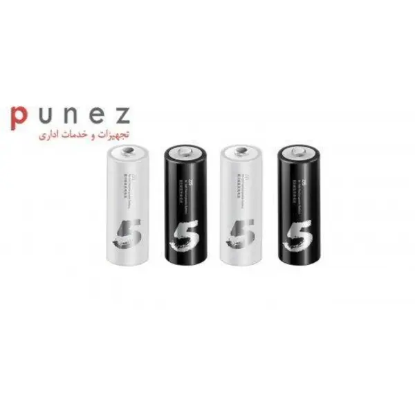 باتری نیم قلمی قابل شارژ شیائومی مدل ZMI ZI5 بسته 4 عددی - 4