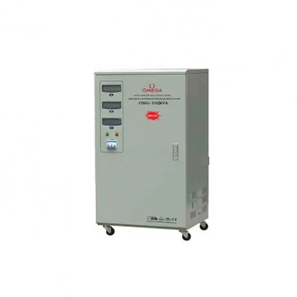 استابلایزر امگا 15KVA مدل OMG-33-15K سه فاز سروو موتوری - 2