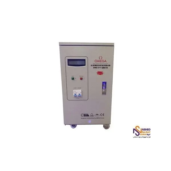 استابلایزر تکفاز 20 کاوا امگا مدل OMG-V11-20K - 2