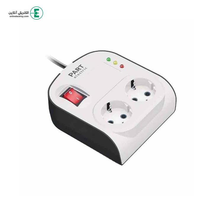 محافظ برق یخچال 2 خانه کابل 5 متری پارت الکتریک 8790