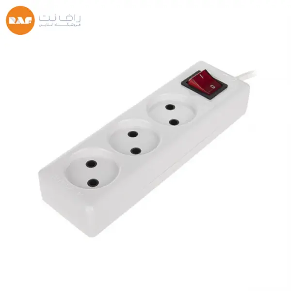 سه راهی بدون ارت کلید دار 3 متر تیراژه - 3