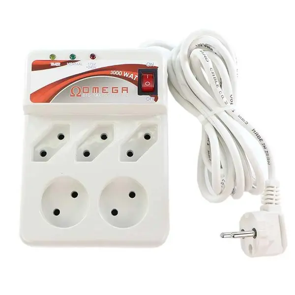 محافظ 5 خانه کلید دار امگا سیم بلند 3 متری - 5