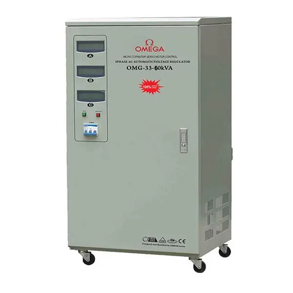 استابلایزر سه فاز 60 کاوا امگا مدل OMG-33-60K - 2