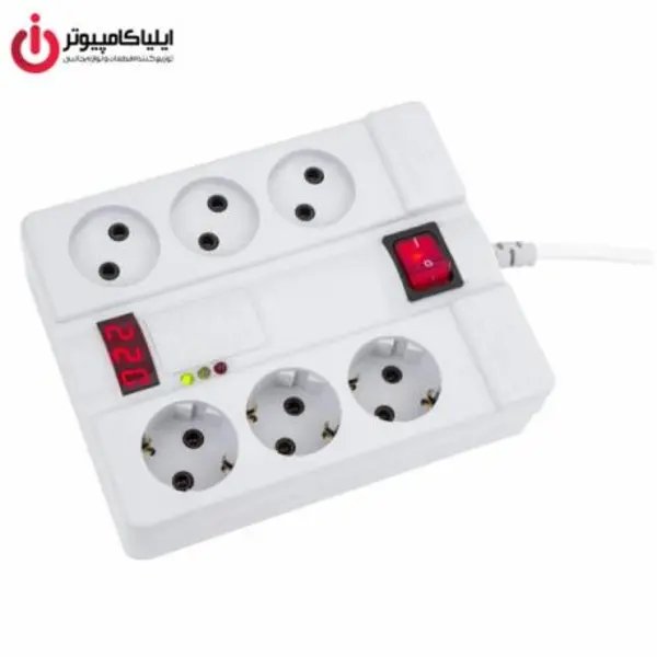 محافظ 6 خانه 1.8 متری پارت الکتریک دیجیتال لوازم صوتی و تصویری و کامپیوتر