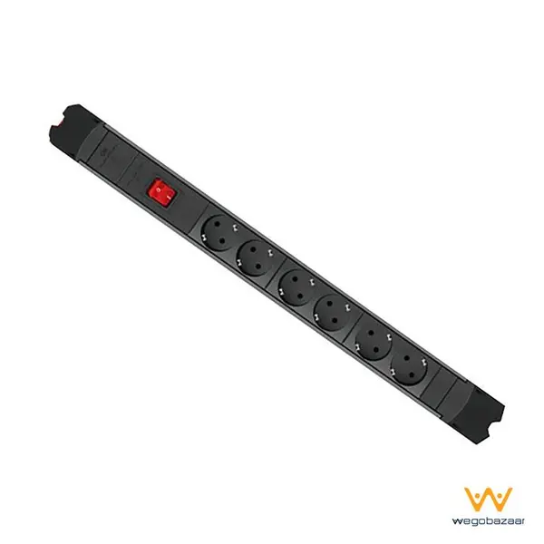 محافظ برق 6 خانه پارت الکتریک PE5143 آذین