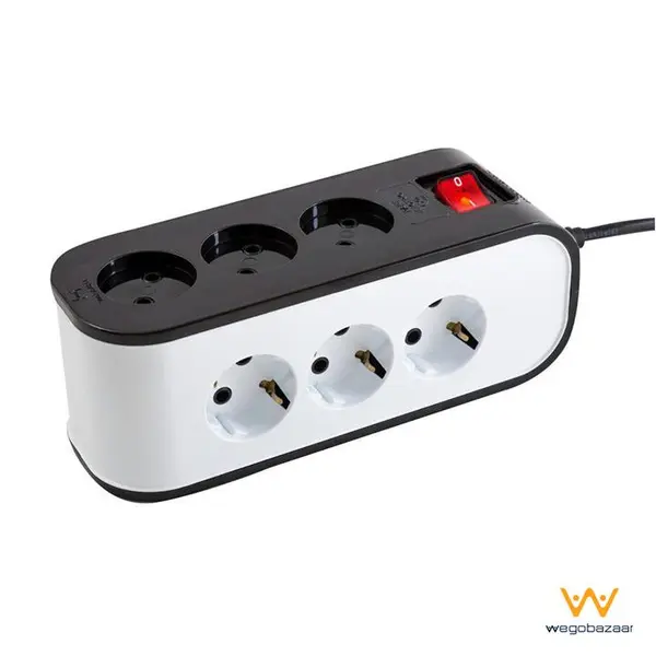 چند راهی برق 9 خانه پارت الکتریک مدل PE5142 - 2