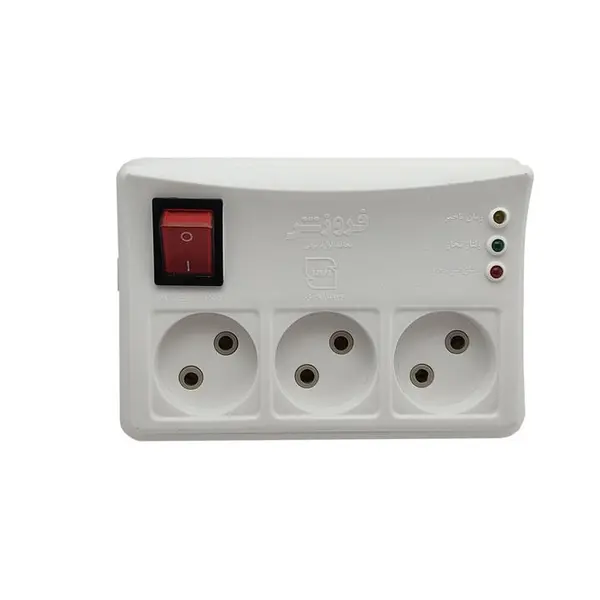 چندراهی برق و محافظ ولتاژ فروزش مدل FR231 - 2