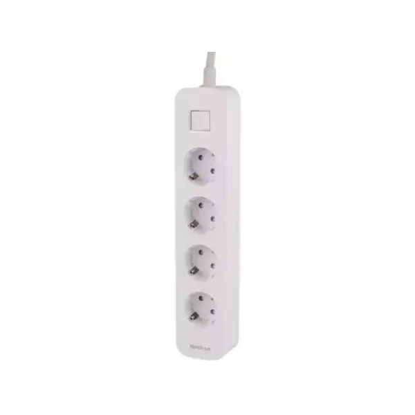 چند راهی برق ارت دار چهار سوکت هادرون Hadron P24 4 AC Way Power Strip 16A