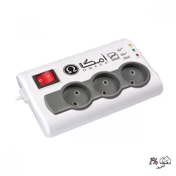محافظ ولتاژ امگا مدل P3000 طول 1.5 متر - 4