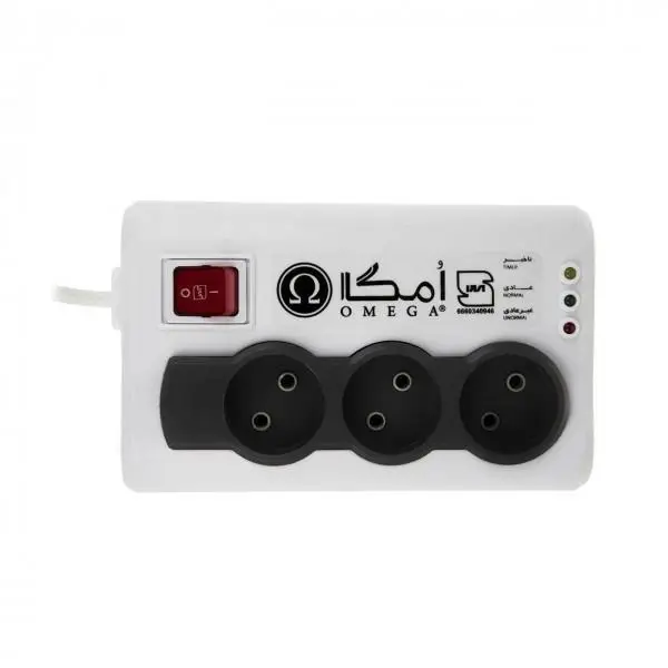 محافظ برق امگا P3100 مناسب یخچال و فریزر 1.5 متری - 5
