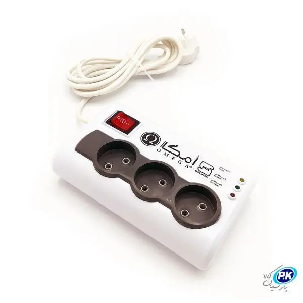 محافظ برق امگا P3100 مناسب یخچال و فریزر 3 متری - 5