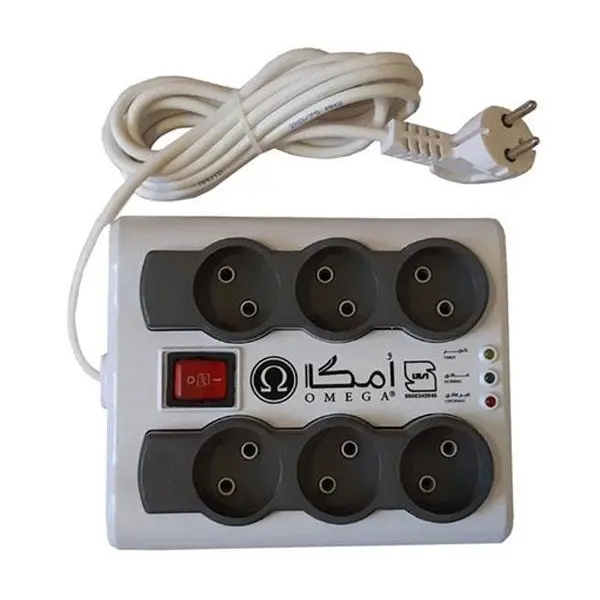 محافظ ولتاژ امگا مدل P6000 طول 1.5 متر - 5