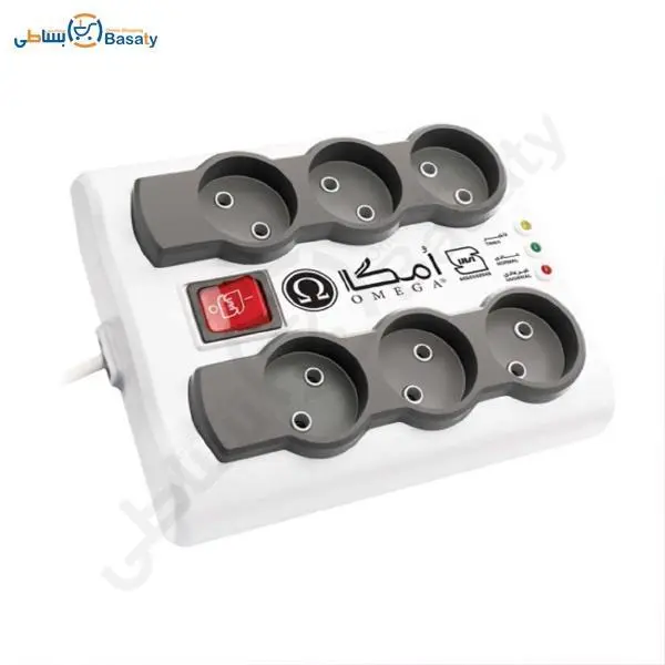 محافظ ولتاژ امگا مدل P6000 طول 1.5 متر - 3