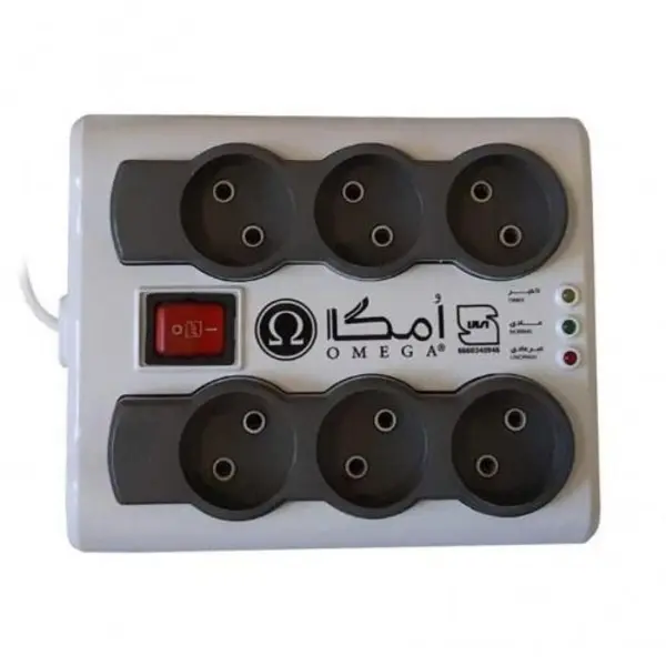 محافظ ولتاژ امگا مدل P6000 طول 1.5 متر - 4