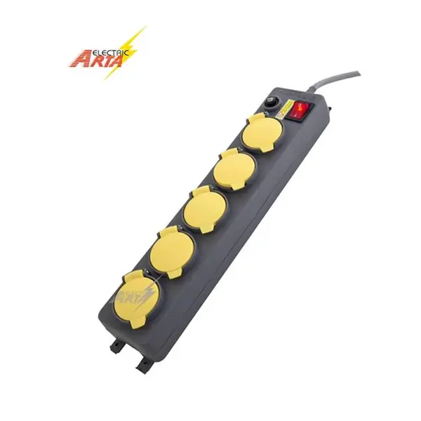 چند راهی برق پارت الکتریک مدل PE587 - 5