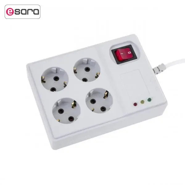 چندراهی برق و محافظ پارت الکتریک مدل PE894 - 3