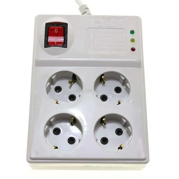 چندراهی برق و محافظ پارت الکتریک مدل PE894 - 5