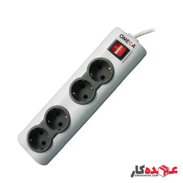 چند راهی برق امگا مدل R4000 طول 1.5 متر - 3