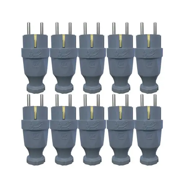 دوشاخه صنعتی تیراژه مدل S31 بسته 10 عددی - 2