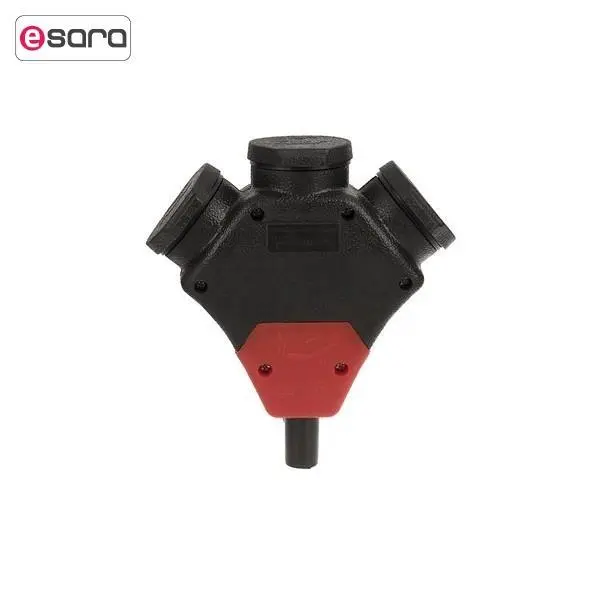 سه راهی ارت دار صنعتی کرال تیراژه مدل S33 - 2