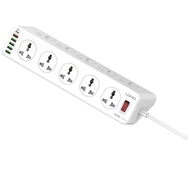 چندراهی برق الدینیو مدل SC10610 Power Strip - 2