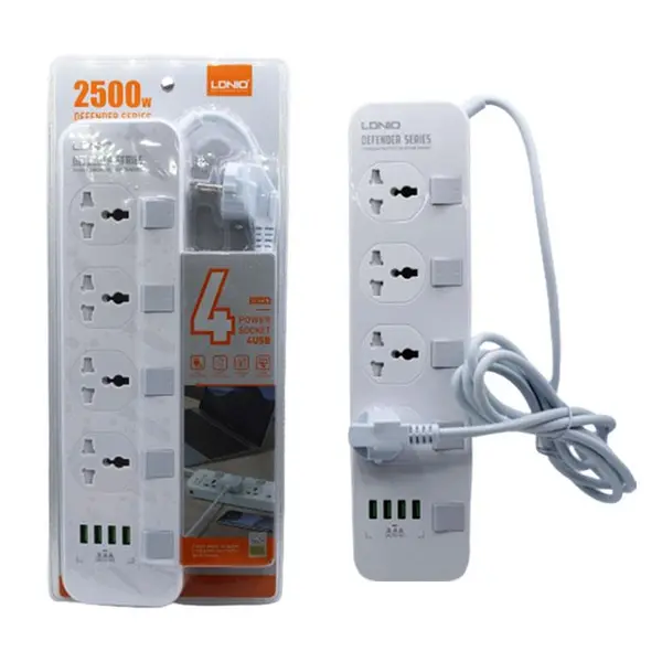 چند راهی برق الدینیو مدل SC4408 با کابل ۲ متری به همراه فیوز محافظ - 6