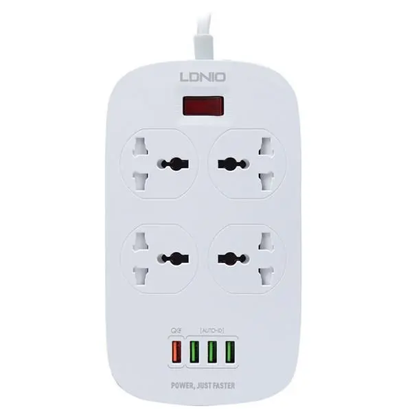 چهارراهی برق و شارژ USB الدینیو مدل Ldnio SC4407 - 5