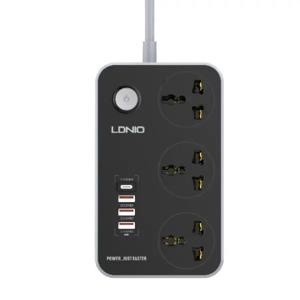 چندراهی برق و USB الدینیو مدل LDNIO SC3412 - 2