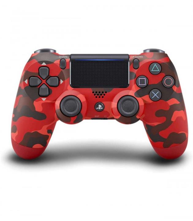 دسته بازی سونی مدل DualShock 4 رنگ Red Camouflage