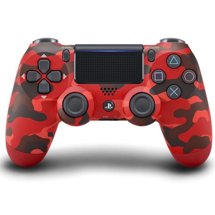 دسته بازی سونی مدل DualShock 4 رنگ Red Camouflage