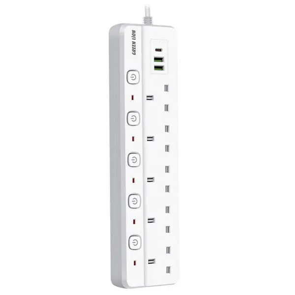 چندراهی برق گرین لاین مدل GNPOWS2USB - 2