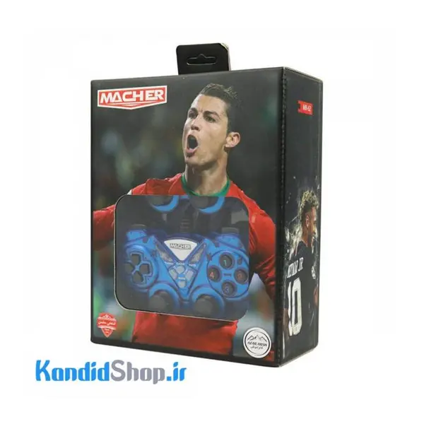 دسته بازی دوبل شوکدار MACHER مدل MR-62