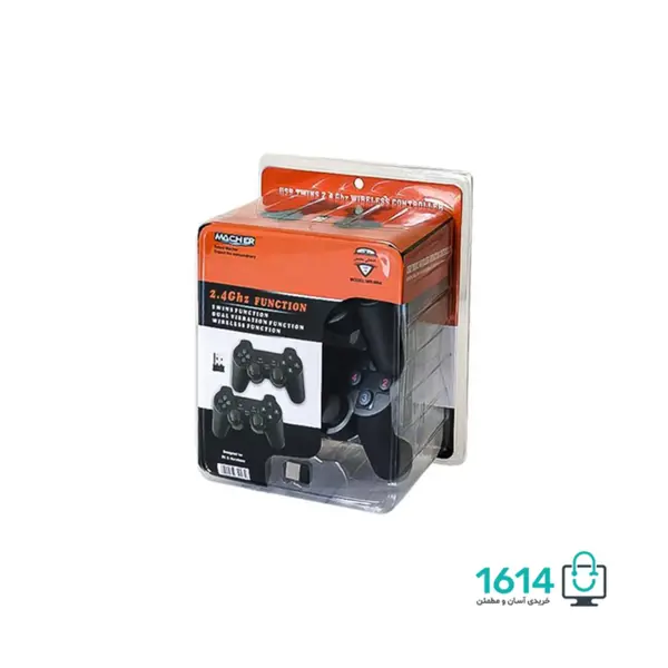 دسته بازی دوبل بی سیم مچر مدل MR-W64 - 3