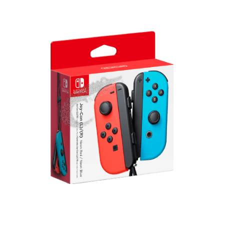 دسته قرمز/آبی نینتندو سوئیچ Neon Red/Neon Blue Nintendo Switch Joy-Con Controller