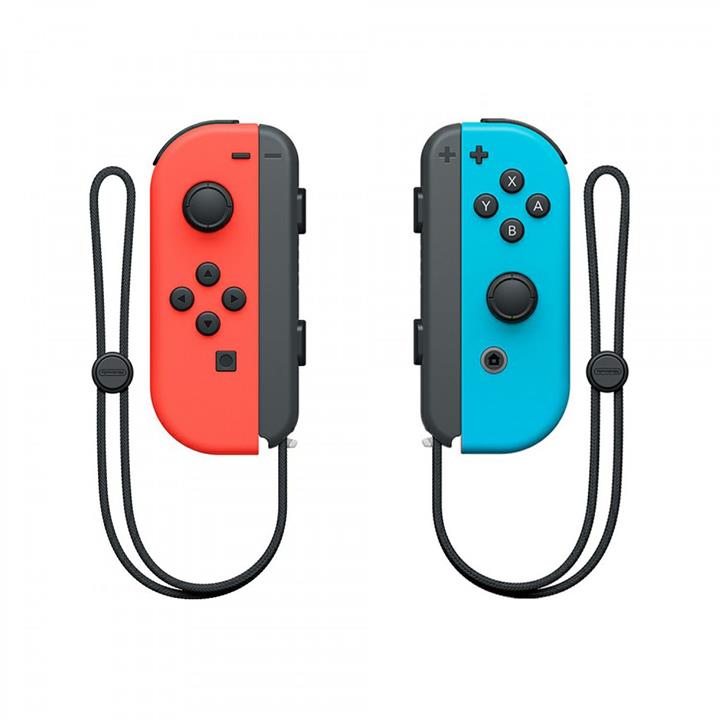 دسته قرمز/آبی نینتندو سوئیچ Neon Red/Neon Blue Nintendo Switch Joy-Con Controller