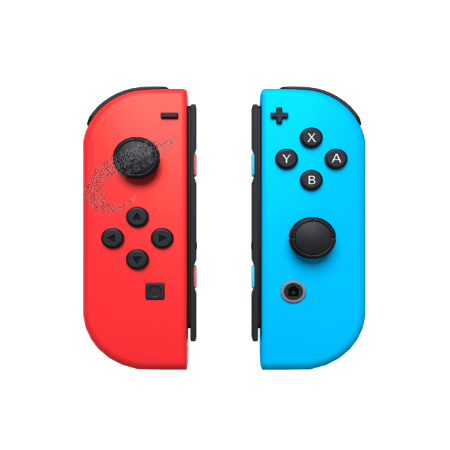 دسته قرمز/آبی نینتندو سوئیچ Neon Red/Neon Blue Nintendo Switch Joy-Con Controller