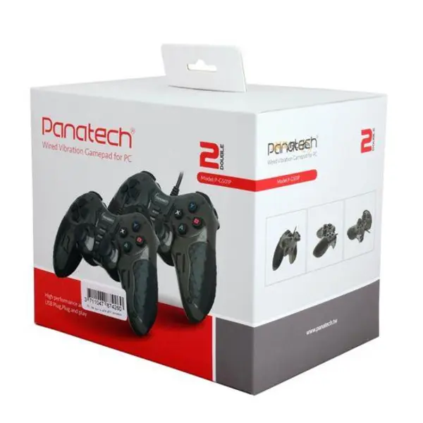 دسته بازی دوبل شوک فانتزی Panatech P-G501