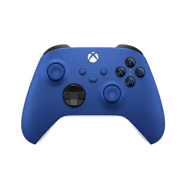 دسته بازی بی‌سیم مایکروسافت ایکس‌باکس سری اس و ایکس مدل Shock Blue
