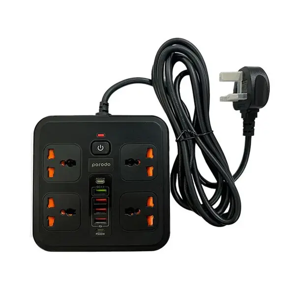 چندراهی برق پرودو مدل Super Hub 2 USB-C/4 USB-A - 2